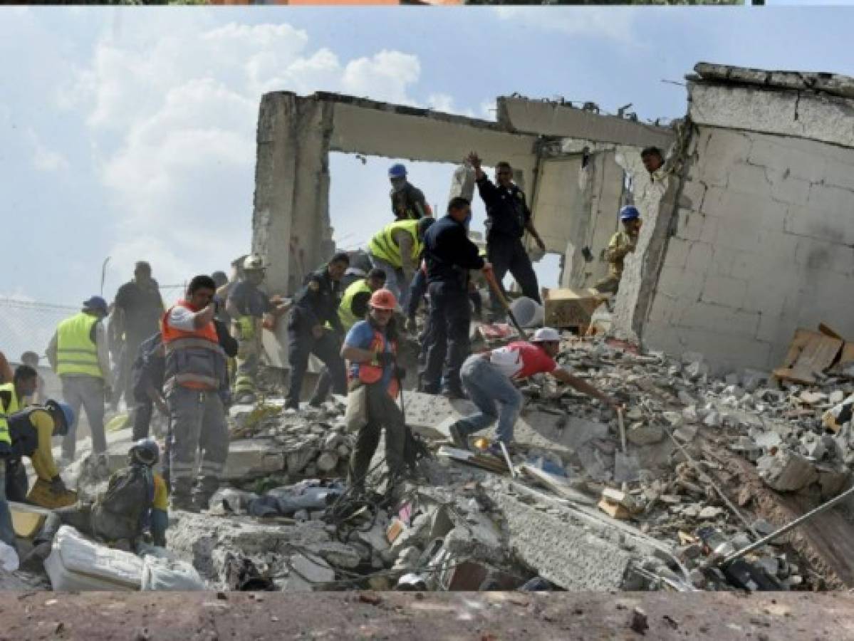 Honduras pide a compatriotas en México estar alertas tras sismo de 7.1