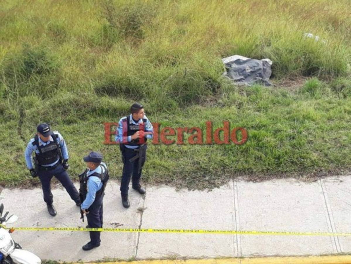 Cuerpos encostalados en el anillo periférico de Tegucigalpa eran de madre e hijo