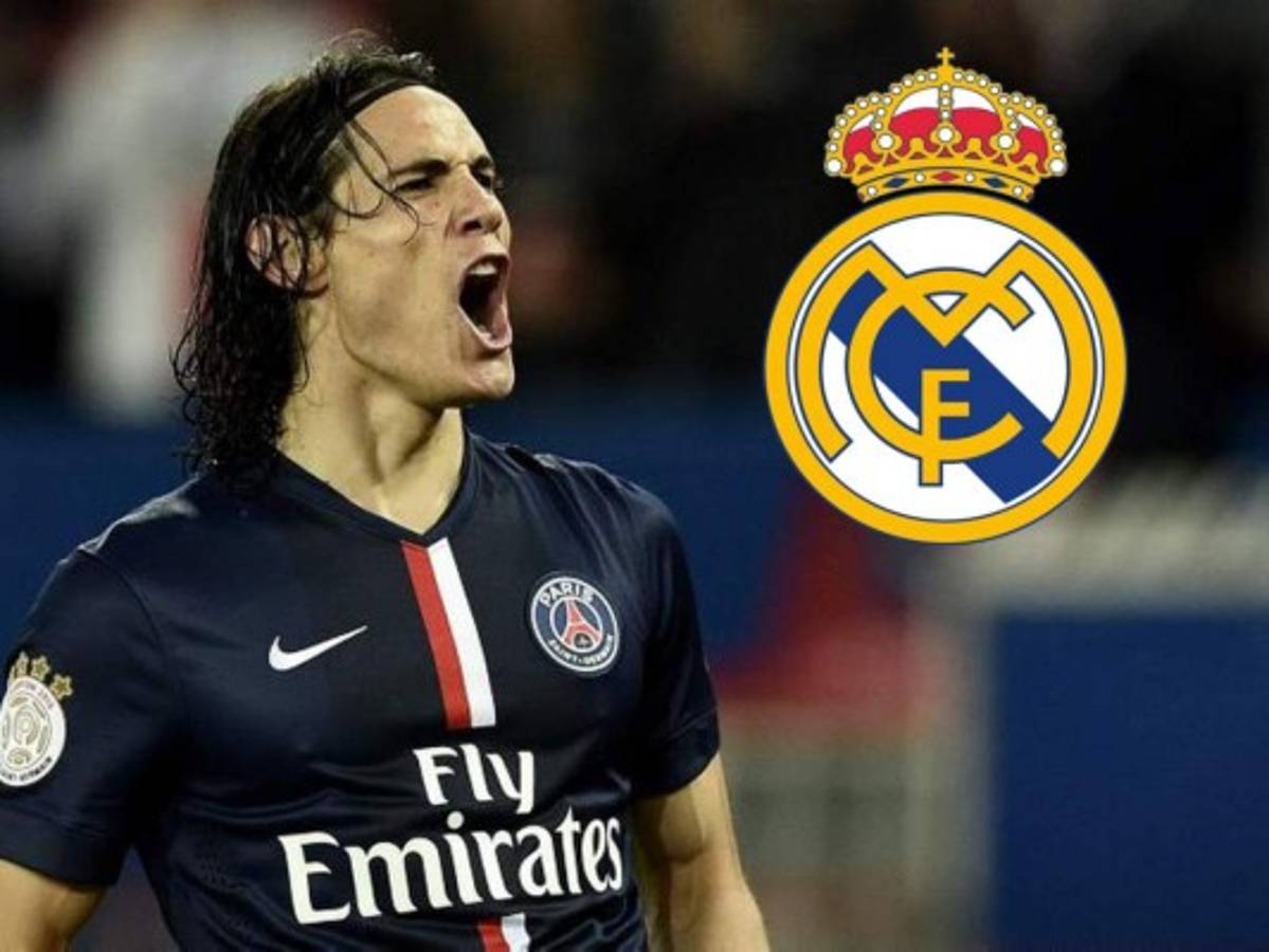 Edison Cavani podría jugar en el Real Madrid