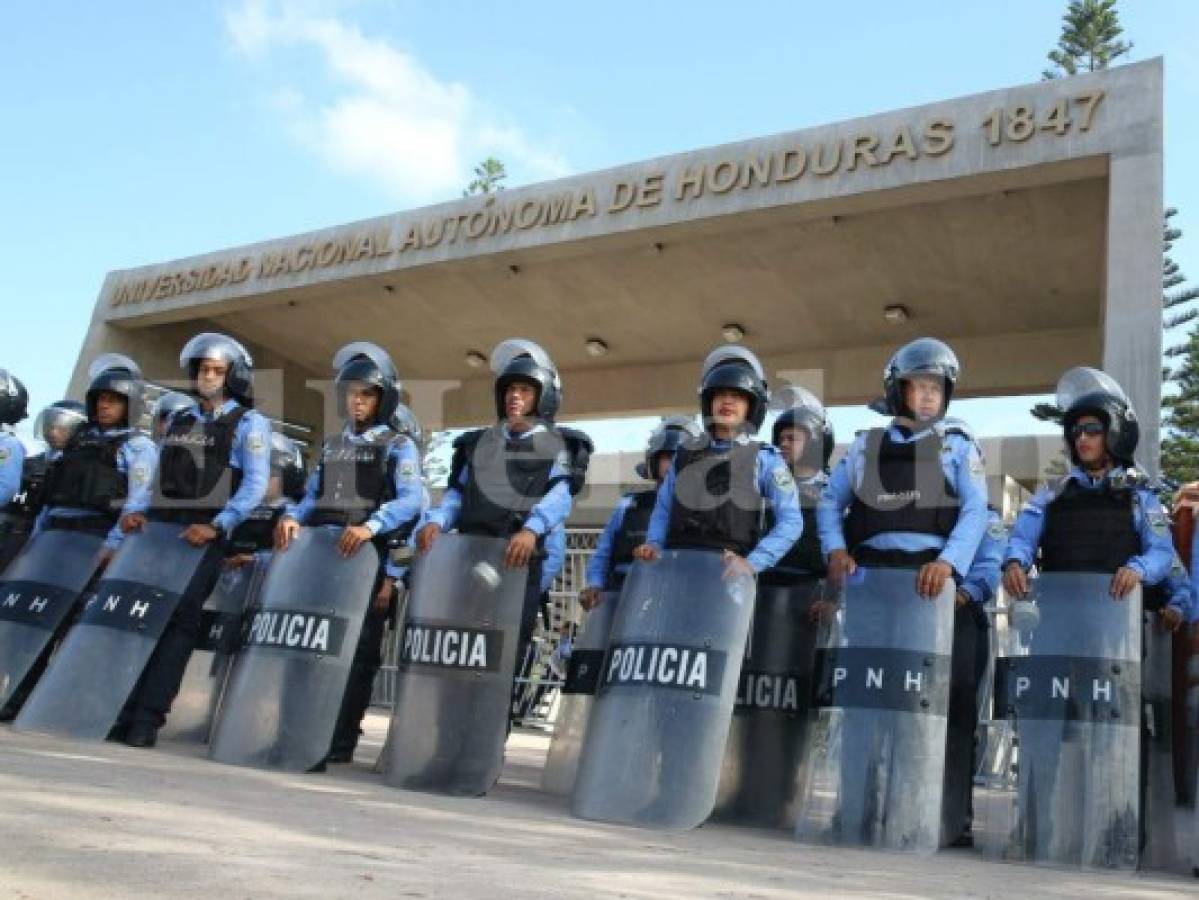 Estudiantes de la UNAH convocados a clases este lunes