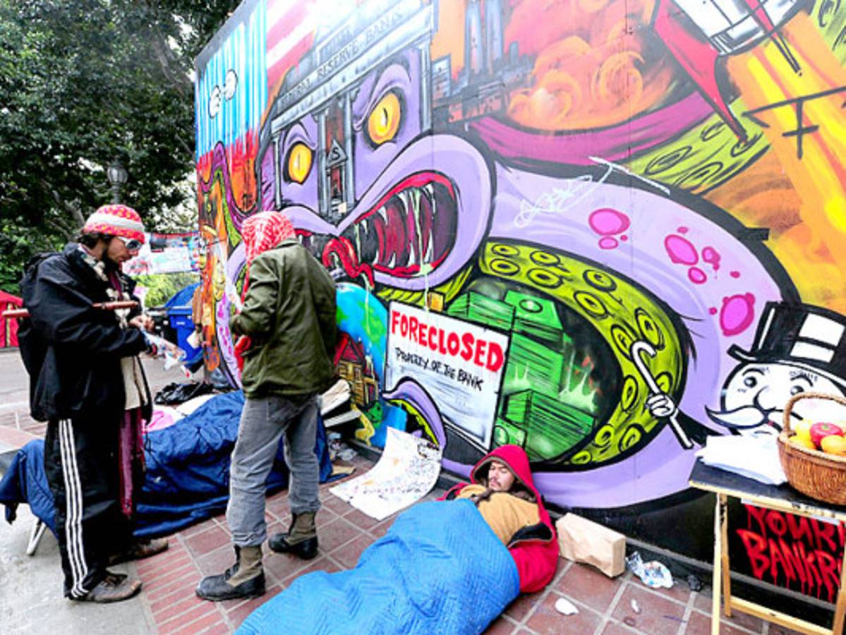 Orden de desalojo para campamento anti Wall Street