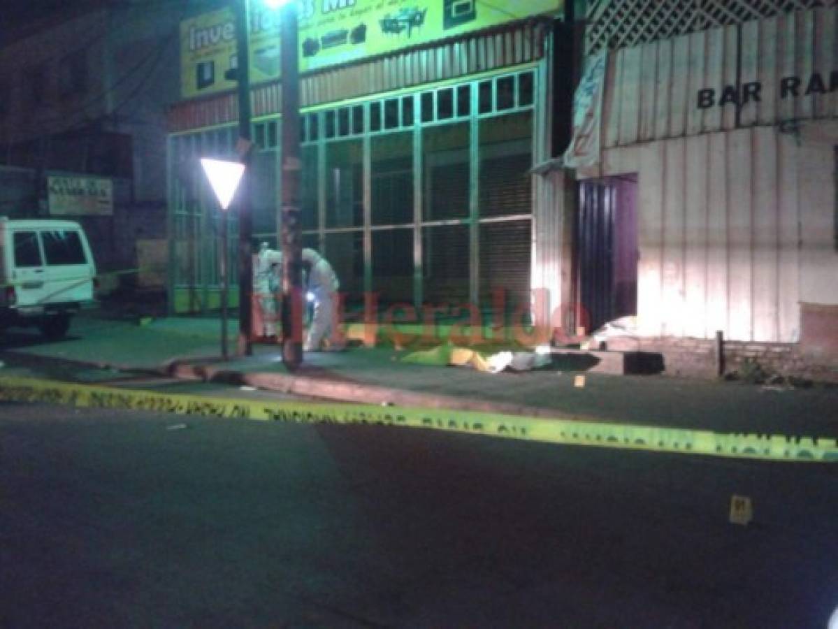 En bar le quitan la vida a balazos a dos conductores en La Laguna, de Comayagüela