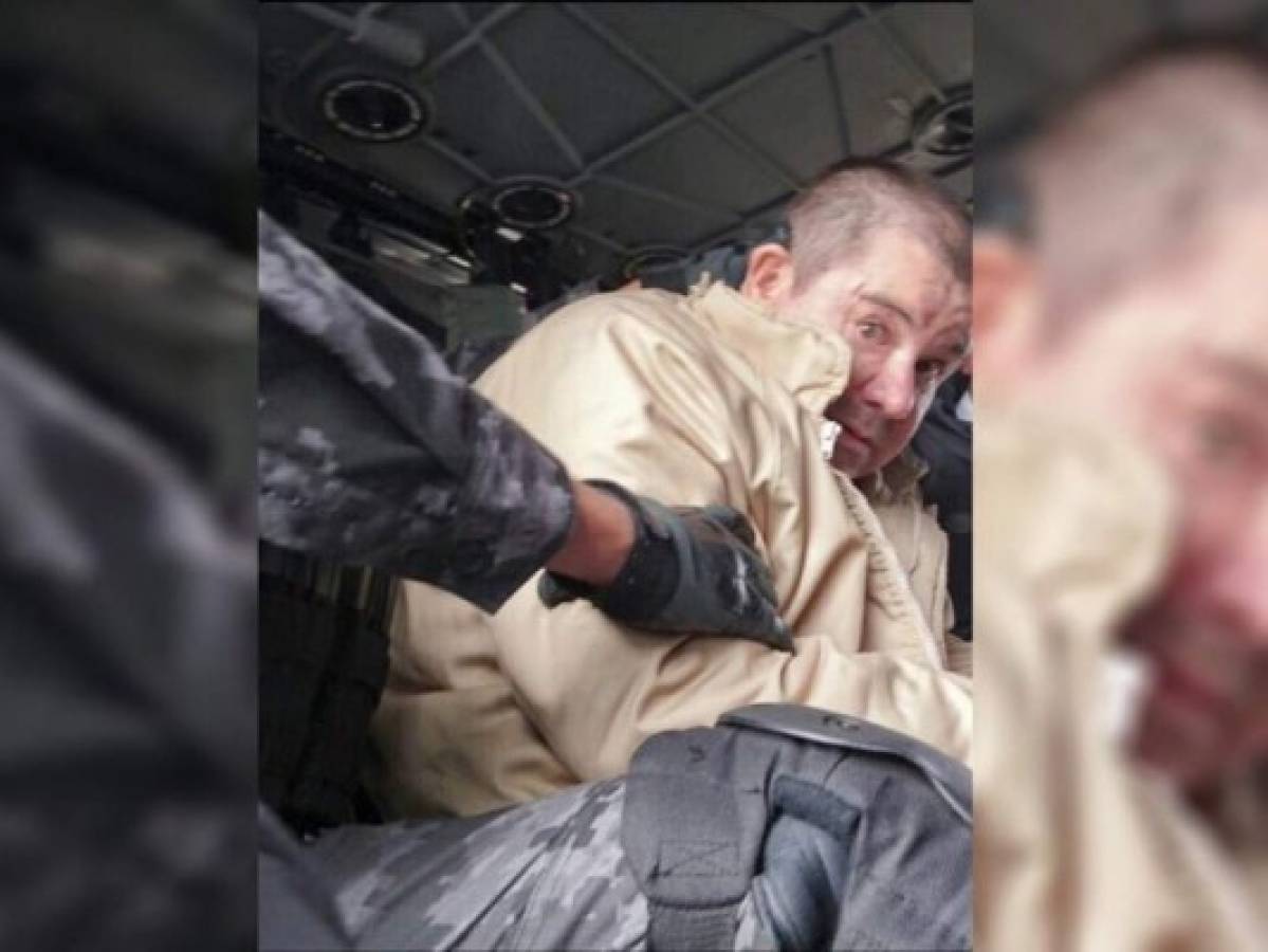 El capo narco mexicano 'Chapo' Guzmán llega a Nueva York tras ser extraditado