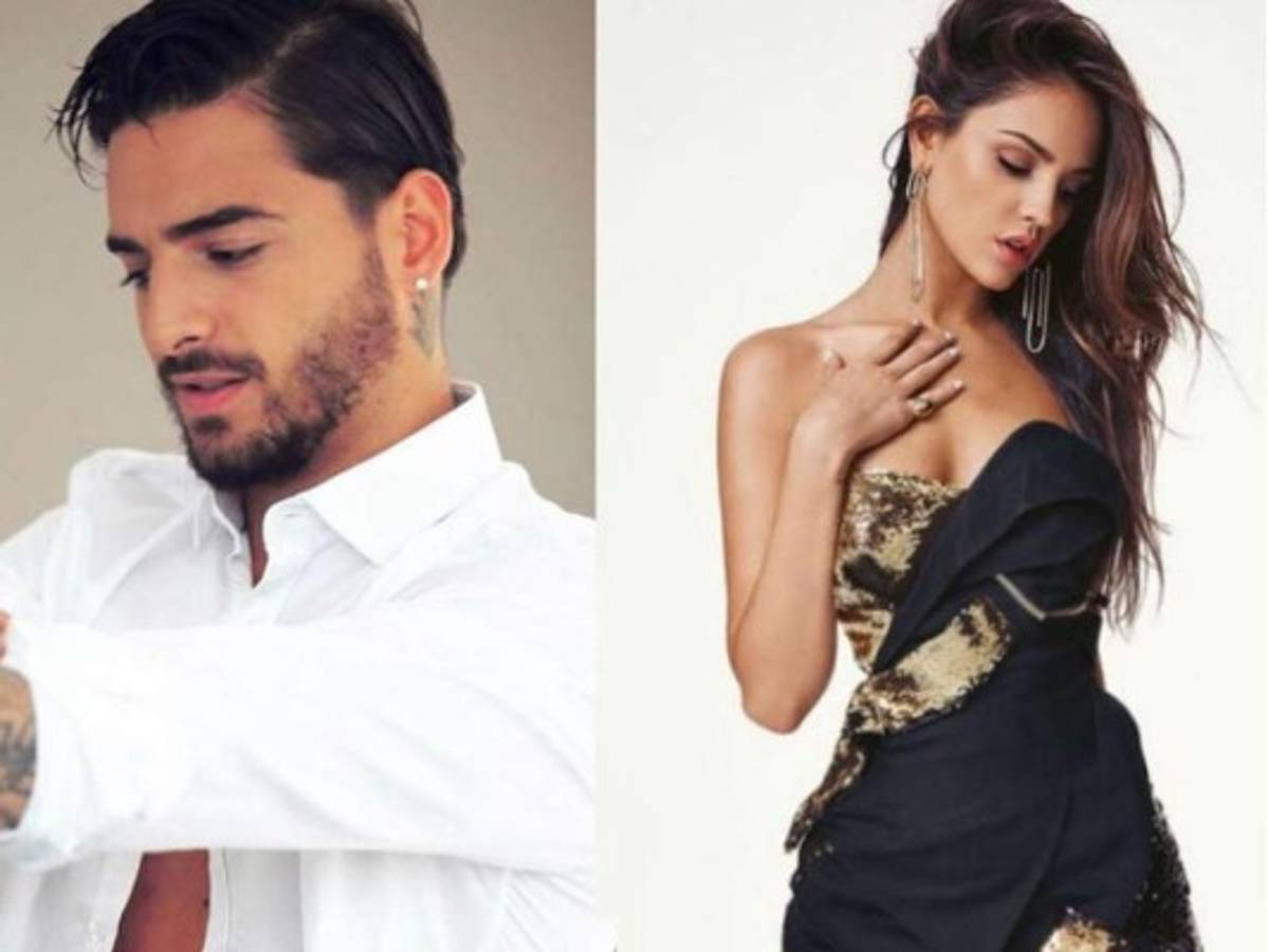 ¡Captan a Maluma dándose un apasionado beso con la actriz Eiza González!