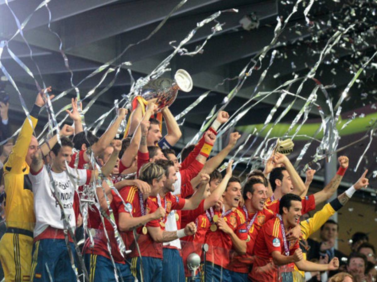 Los festejos de España campeona en imágenes