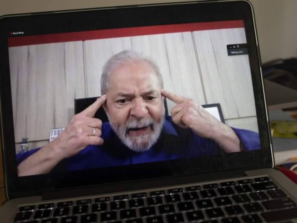 Lula dice que Bolsonaro es un desastre en la pandemia