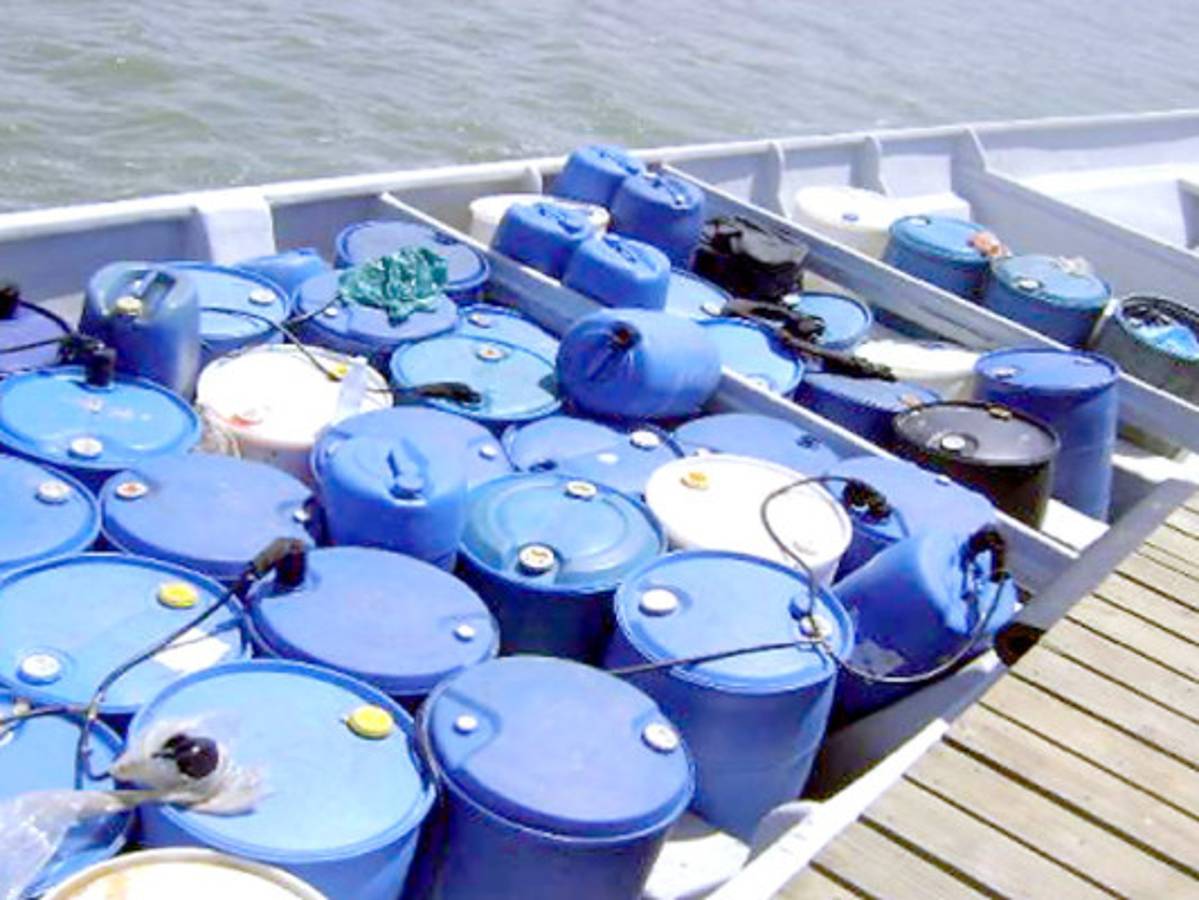 Más de 21,000 kilos de cocaína incautó la Naval