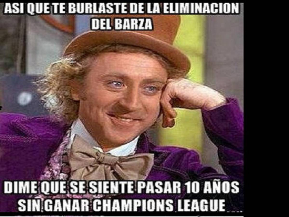 Avalancha de burlas por la eliminación del Real Madrid