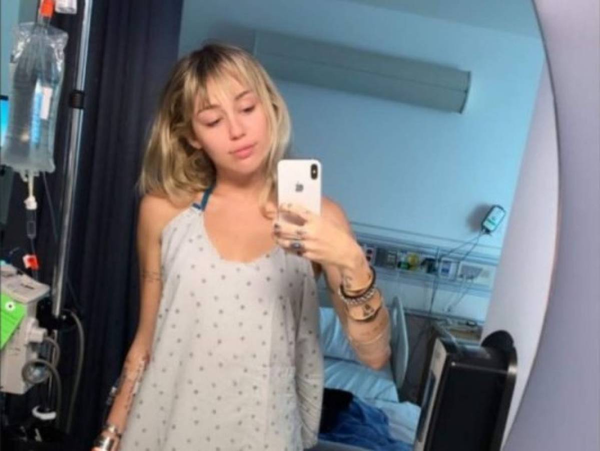 Miley Cyrus fue hospitalizada de emergencia
