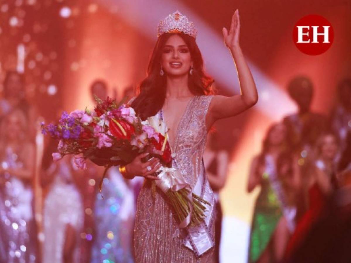 Harnaaz Sandhu de India gana la corona de Miss Universo 2021