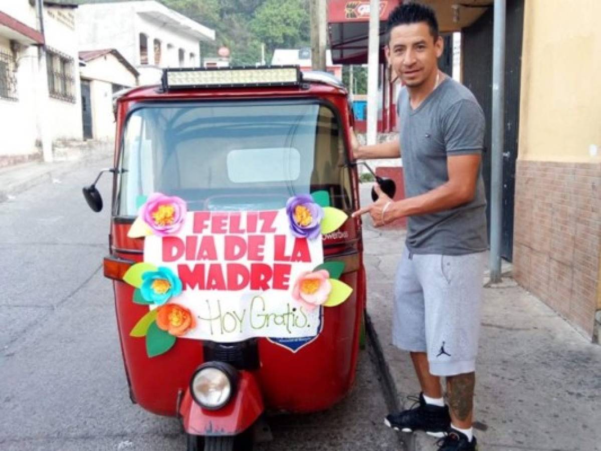 Viral: Conductor de mototaxis guatemalteco ofrece transporte gratis a mujeres por el Día de la Madre