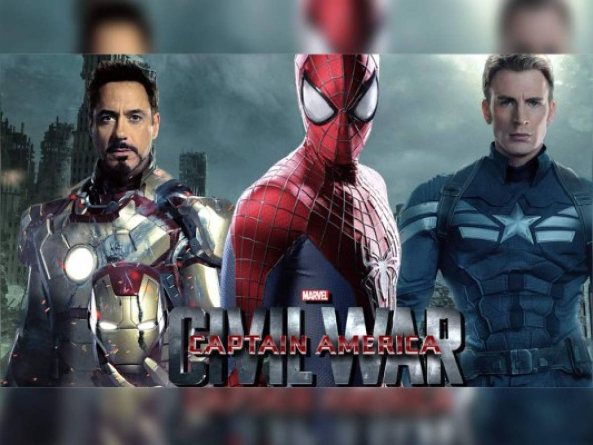 La pelea entre Spiderman y el Capitán América