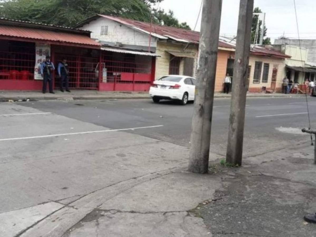 Balacera deja un muerto en barrio Paz Barahona de San Pedro Sula 