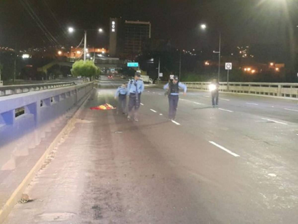 Mujer muere atropellada en el bulevar Fuerzas Armadas de la capital de Honduras