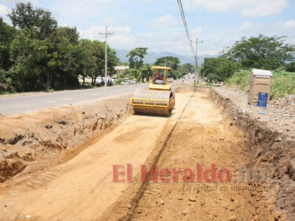En enero estará concluido bulevar de cuatro carriles en Comayagua