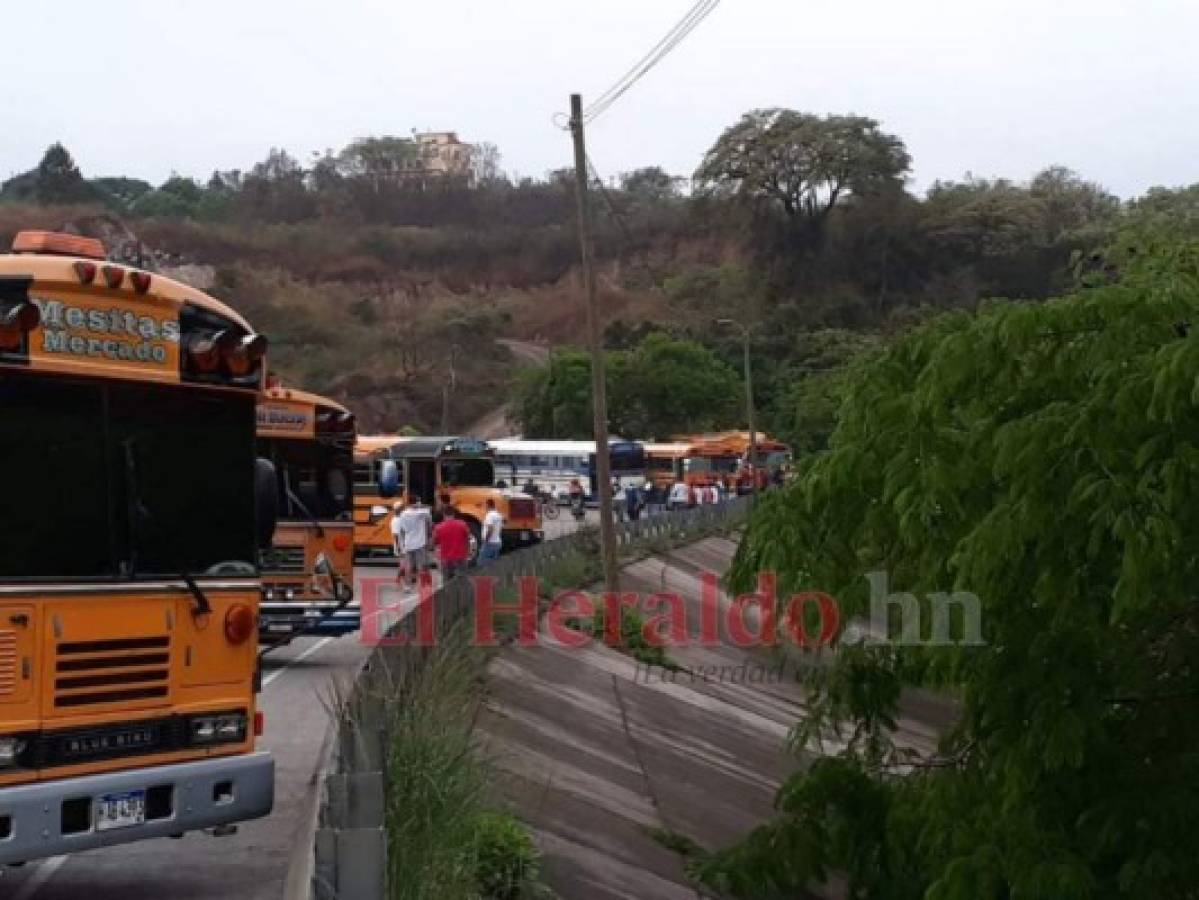 Honduras: Suspenden paro de transporte hasta nueva orden