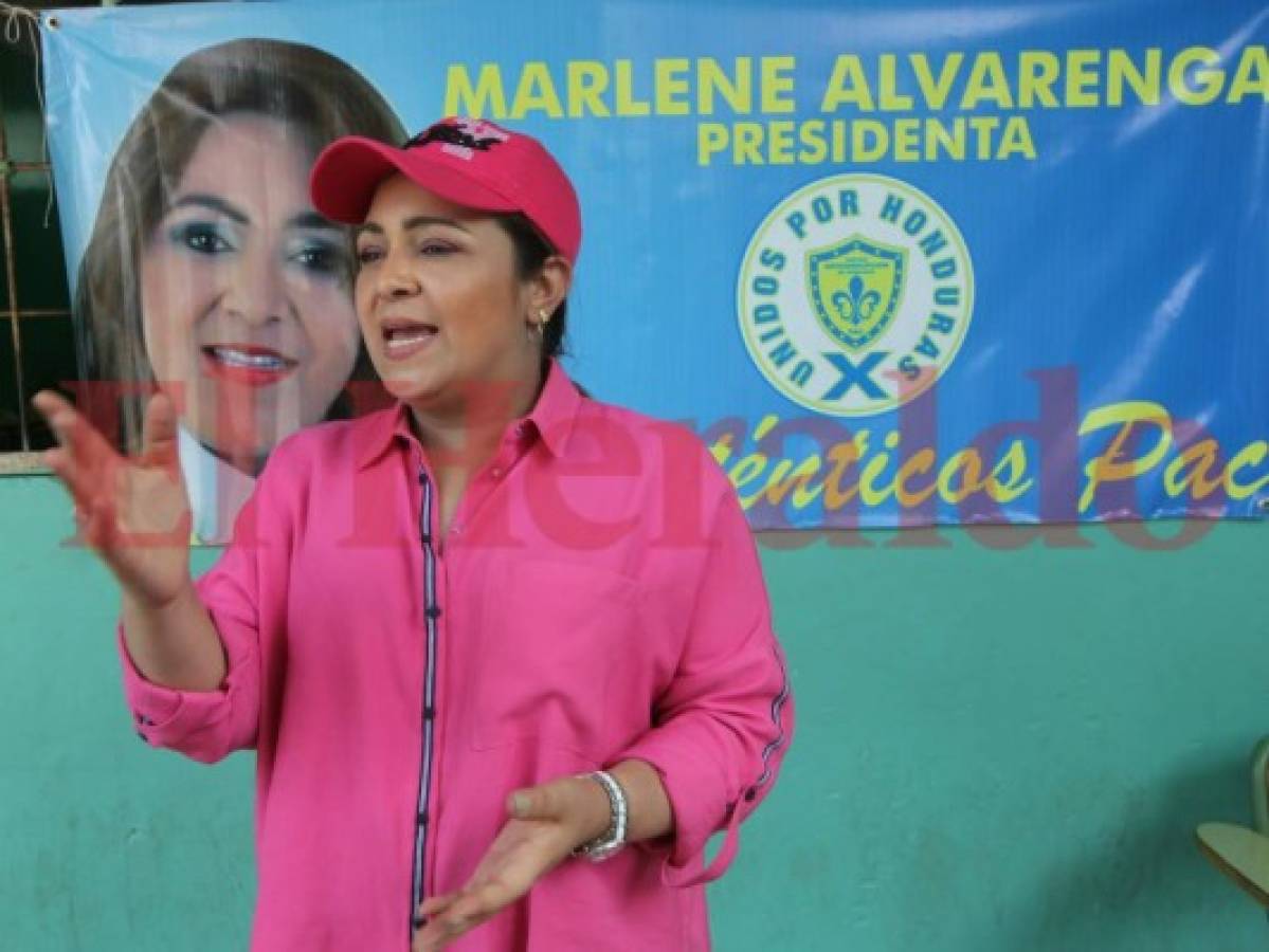 Nuevos modelos educativos para Honduras promete Marlene Alvarenga
