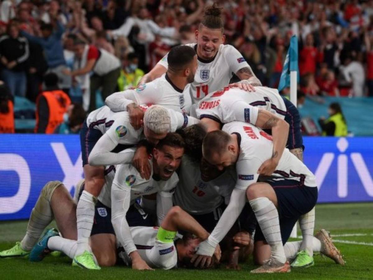 Inglaterra clasifica a la final de la Euro tras vencer en el alargue a Dinamarca