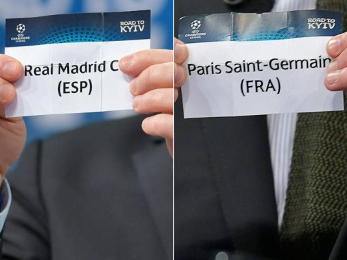 Real Madrid-PSG y Chelsea-Barcelona platos fuertes en octavos de la Champions