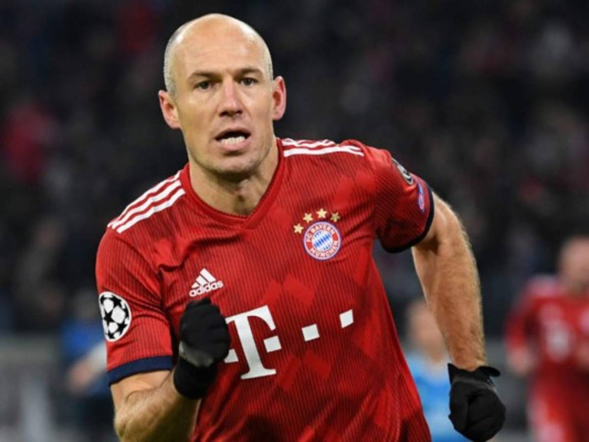 Arjen Robben confirmó que se irá del Bayer Múnich al final de temporada