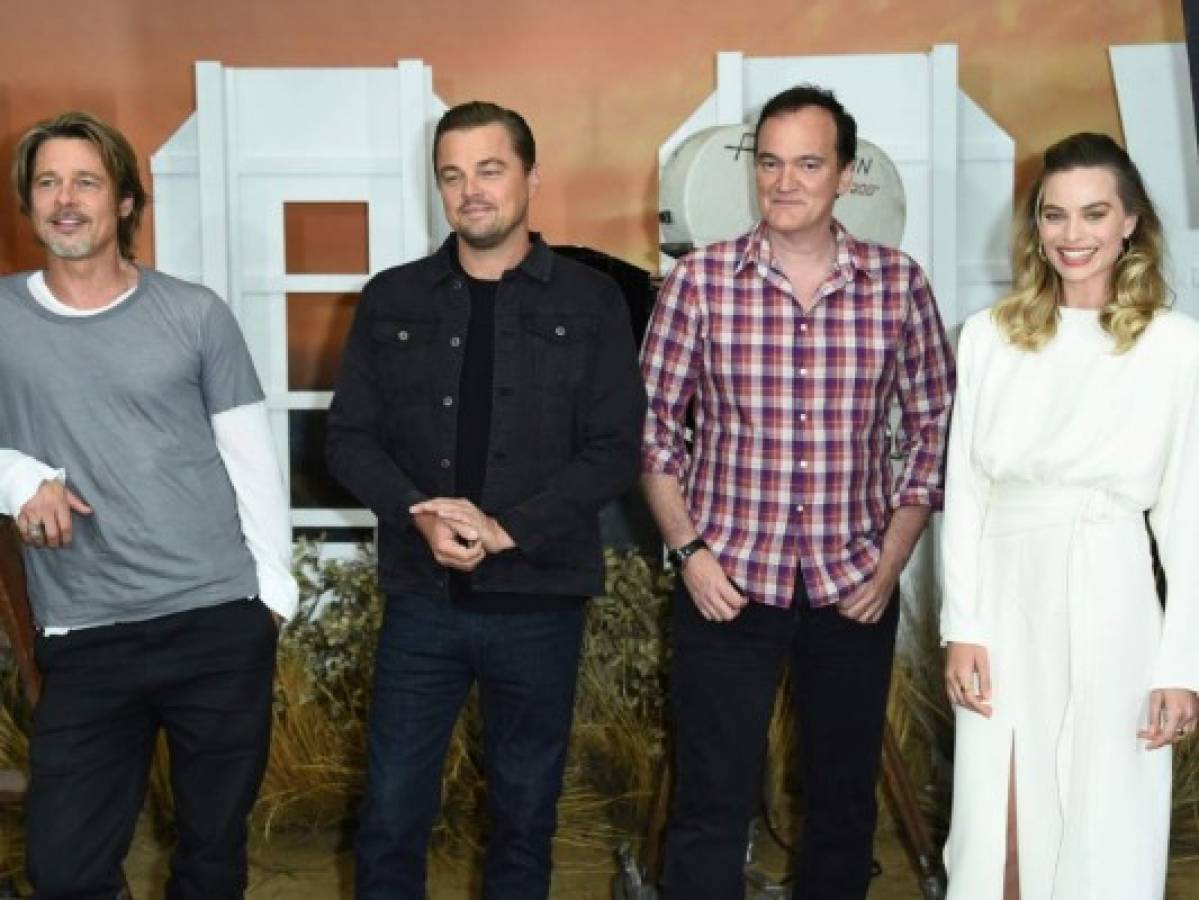 Pitt, DiCaprio y Robbie analizan a Hollywood  