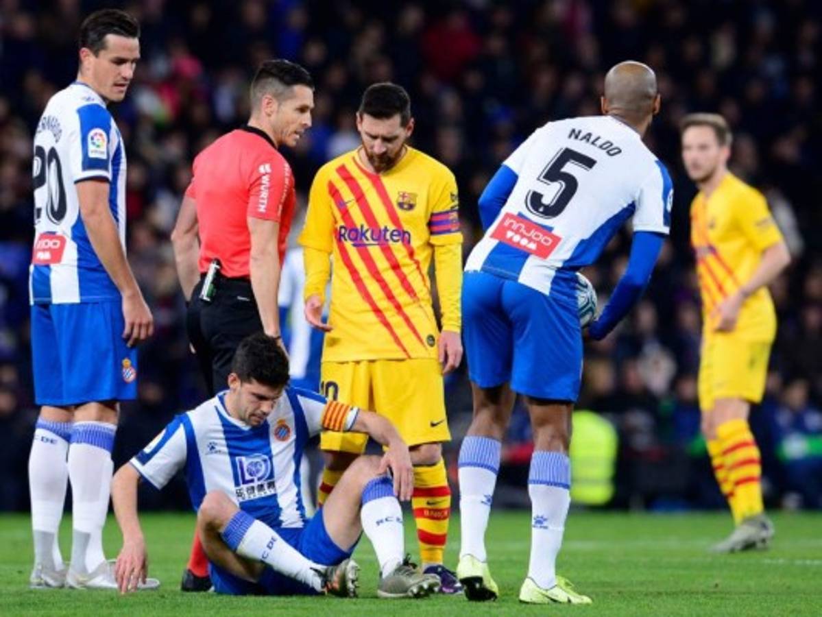 El Espanyol le arranca un empate 2-2 al Barcelona, que sigue líder