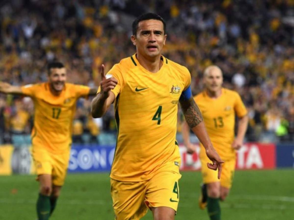 Tim Cahill, lesionado y con 37 años, es la gran esperanza australiana ante Honduras