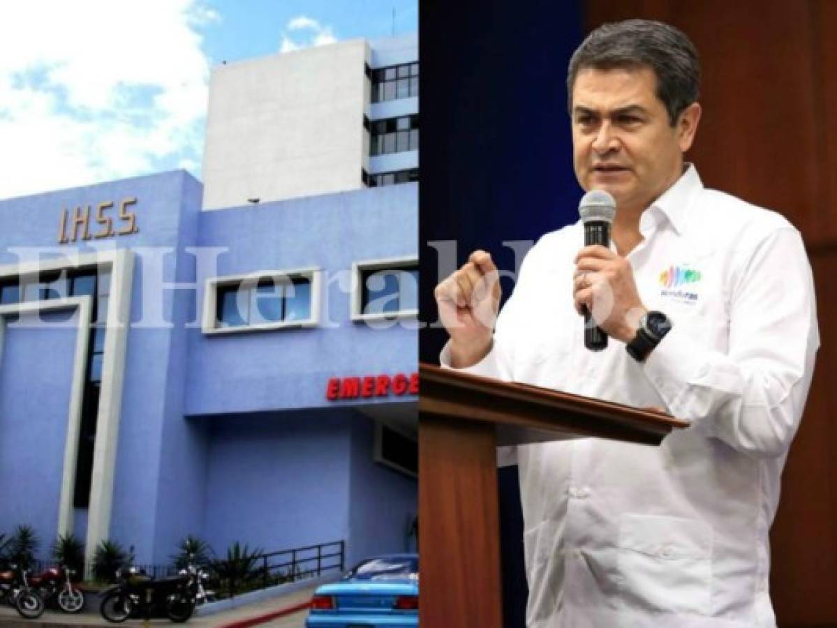 Presidente Juan Orlando Hernández: 'Tenemos que poner más énfasis en los resultados del IHSS'