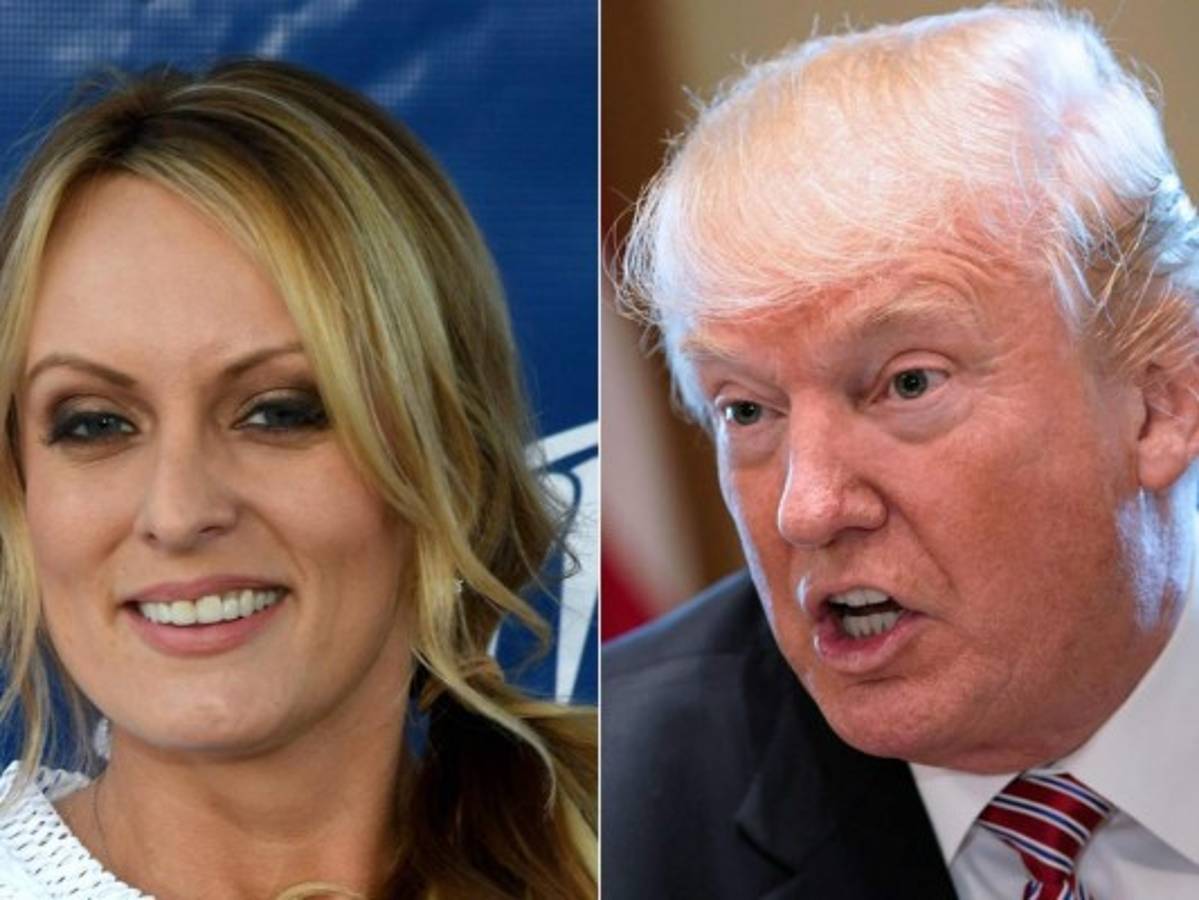 Trump asegura que pago a Stormy Daniels fue una 'simple transacción privada'