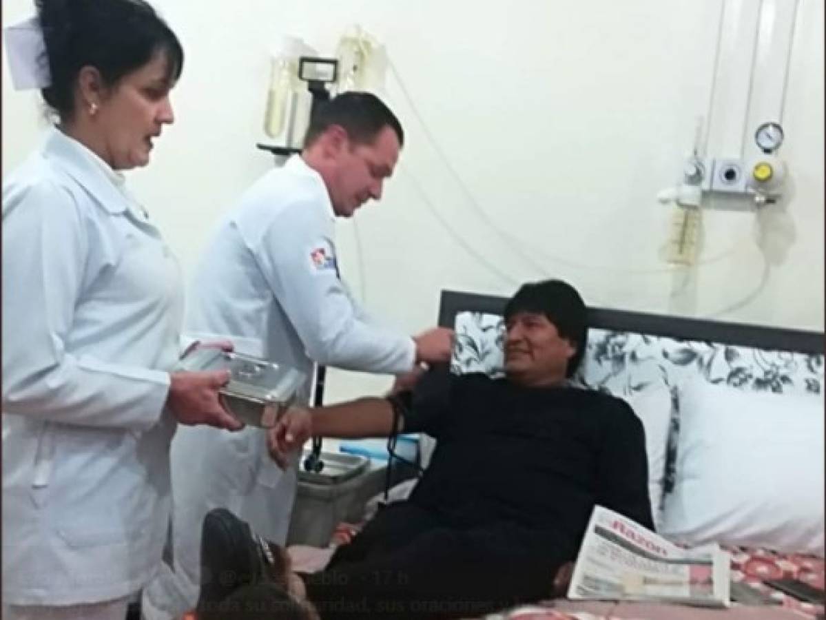 Evo Morales se recupera tras la extirpación de un tumor