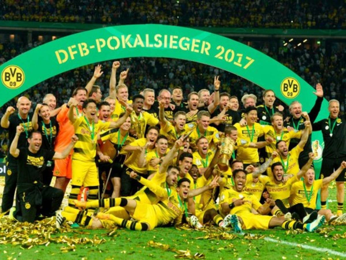 Borussia Dortmund conquista la Copa de Alemania gracias a Aubameyang