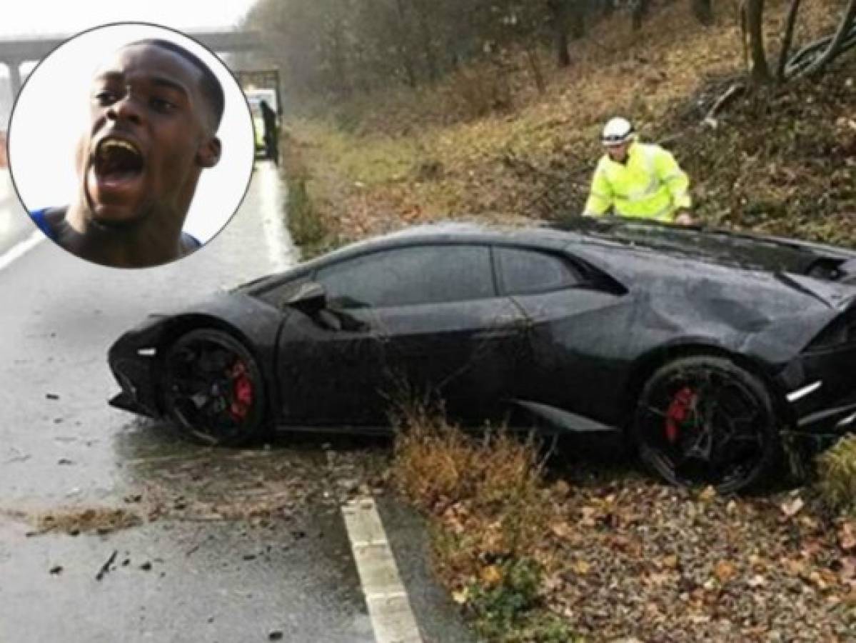 Jugador del Leicester destruye un Lamborghini y tras ello sorprende con su respuesta