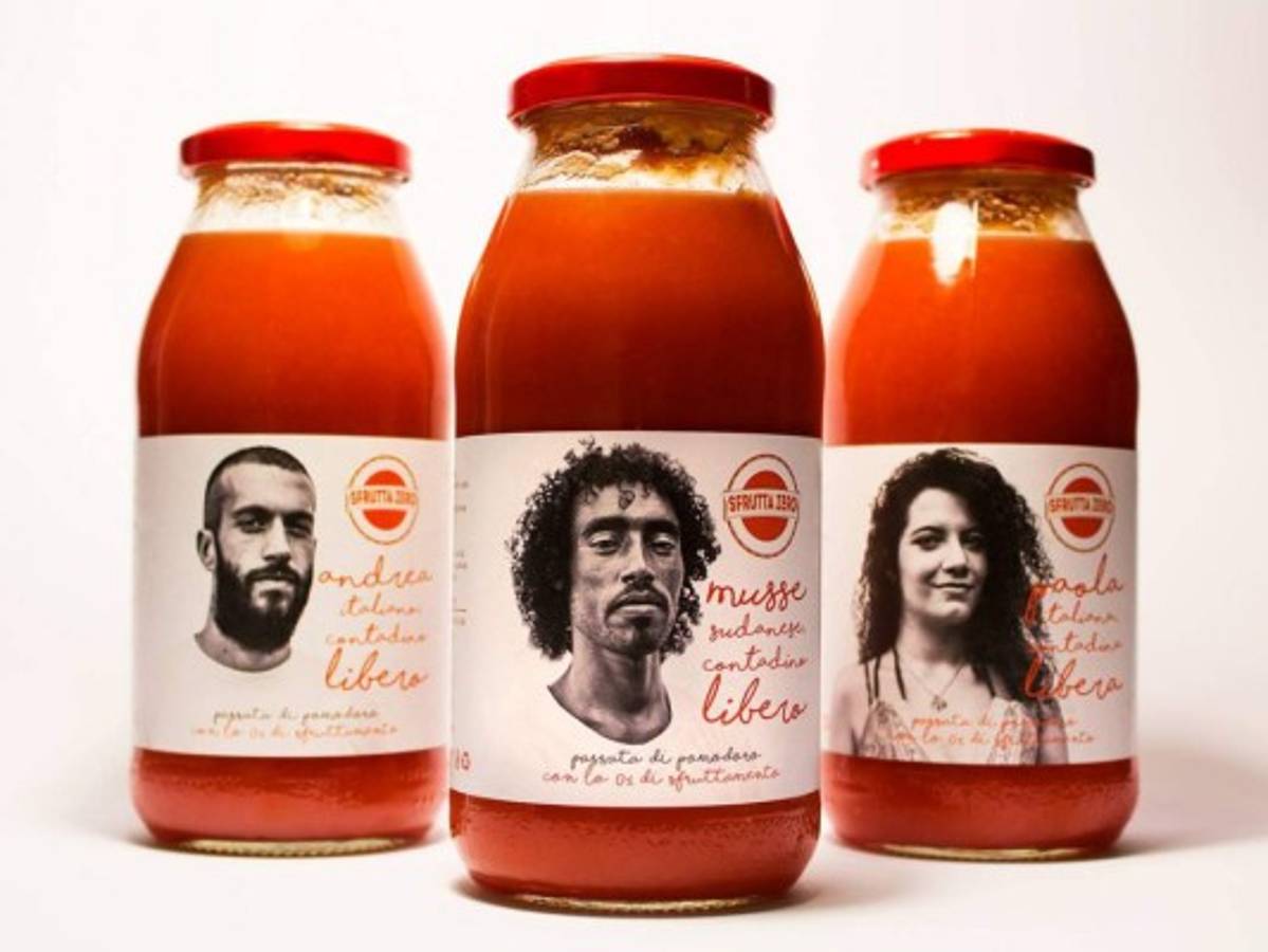 Un frasco de tomate lleno de libertad