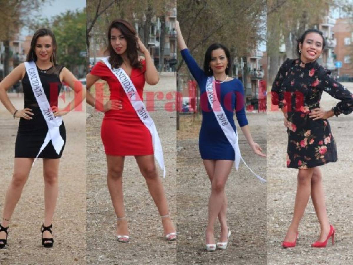 Hondureñas a la conquista del Miss Centroamérica en Madrid