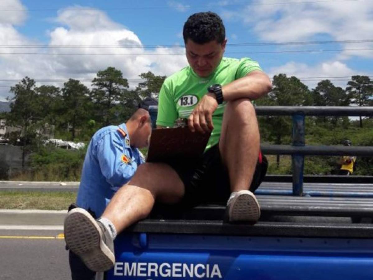 Muere ciclista hondureño embestido por conductor ebrio