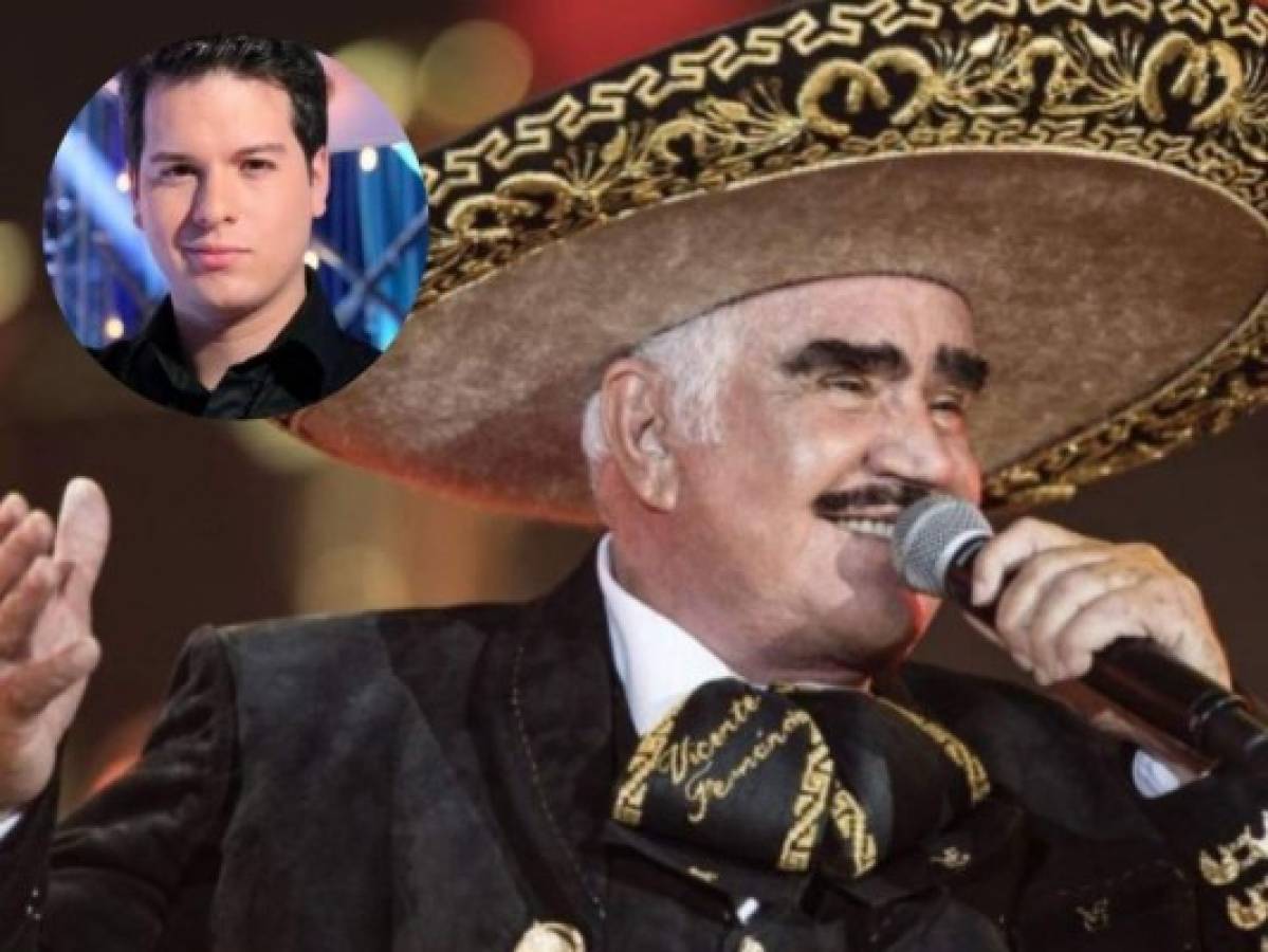 Supuesto hijo de Vicente Fernández se habría despedido de él previo a su muerte