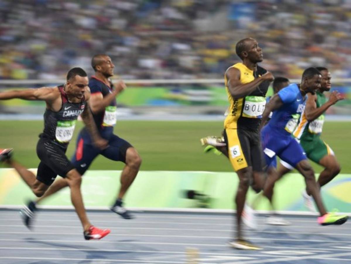 Bolt se hace leyenda y gana por tercera vez la medalla de oro de los 100m planos de los Juegos Olímpicos en Rio-2016