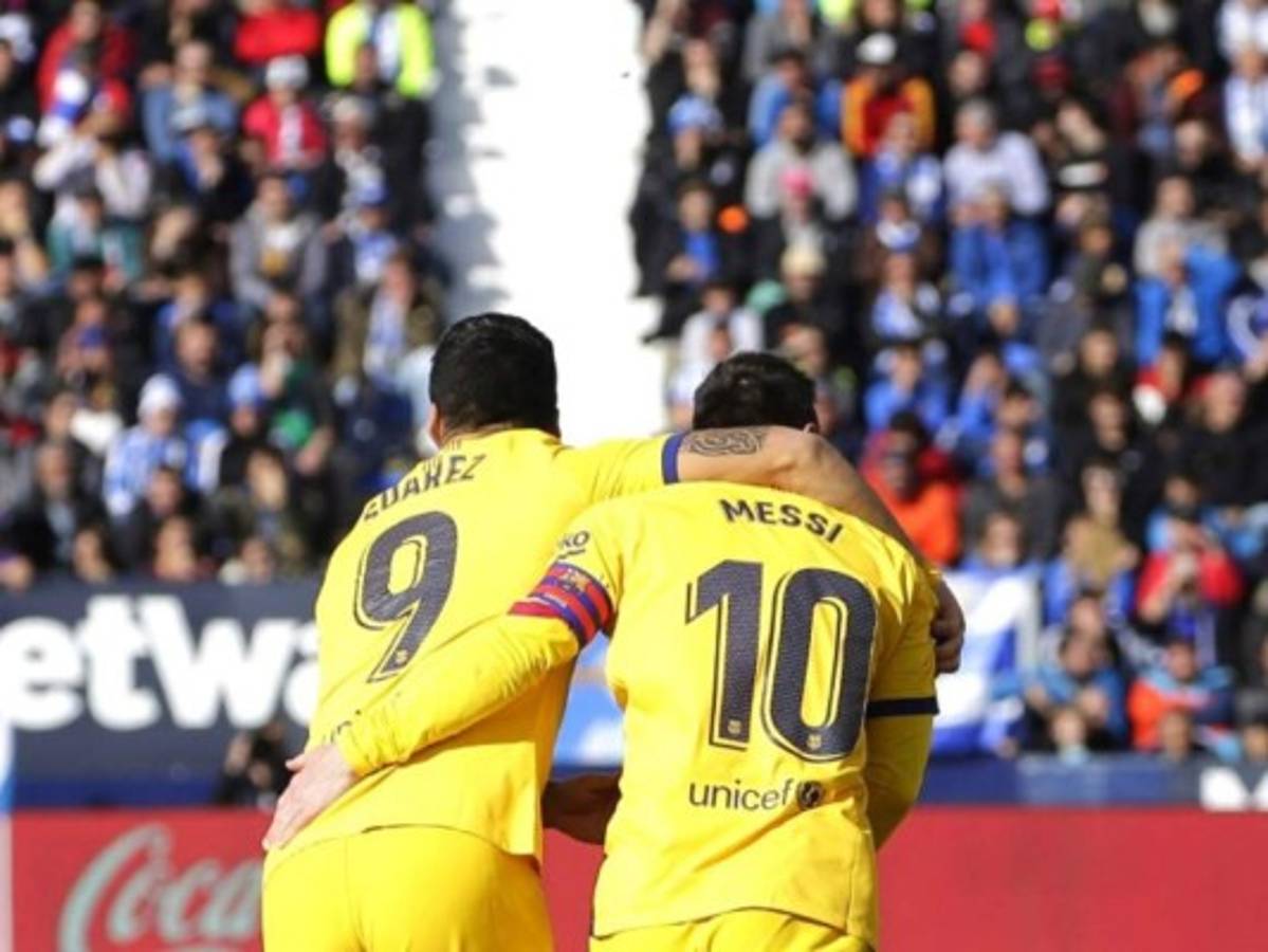 Barcelona consuma remontada por 2-1 ante Leganés