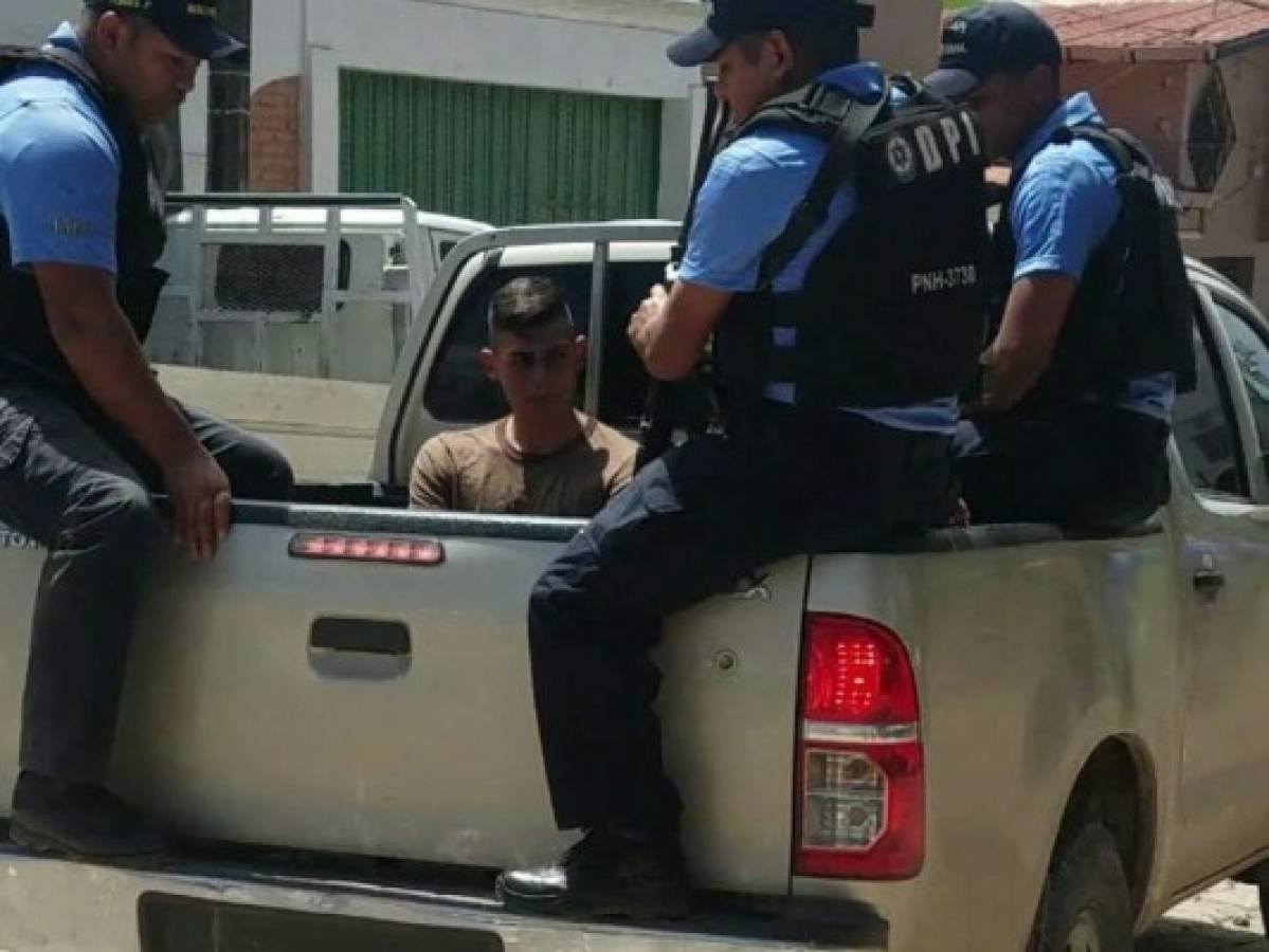 Detienen a conductor de choque contra motorizada en Siguatepeque que dejó dos policías muertos