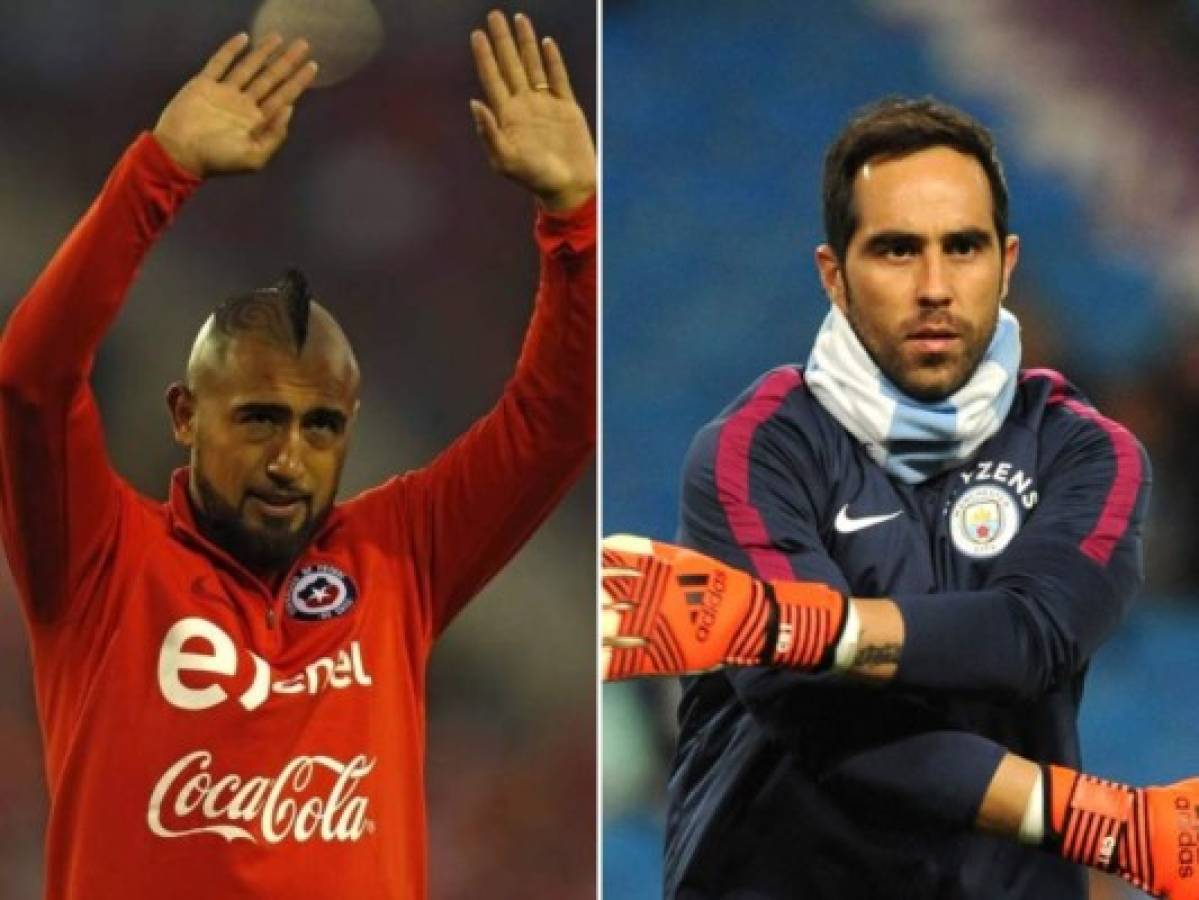 Arturo Vidal y Claudio Bravo se reunirán en Chile tras dos años de polémicas