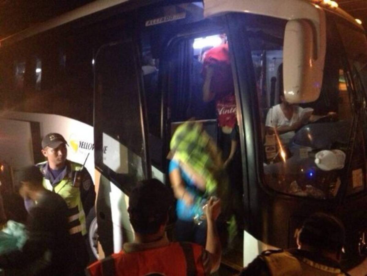 312 niños hondureños deportados en una noche