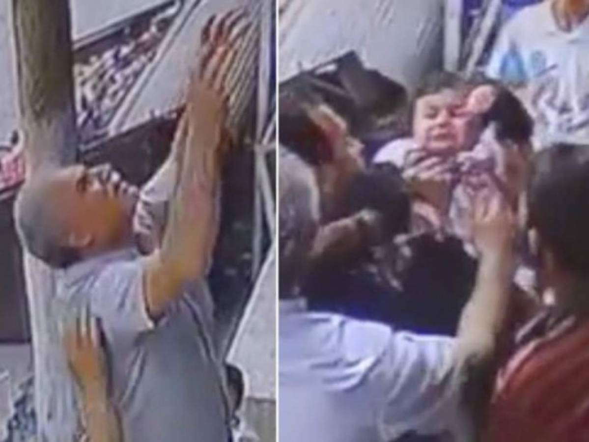 Viral: Impresionante rescate de bebé que cayó desde un balcón en Turquía genera conmoción en las redes