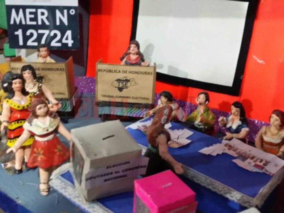 Las elecciones generales de Honduras 2017 retratadas en un nacimiento