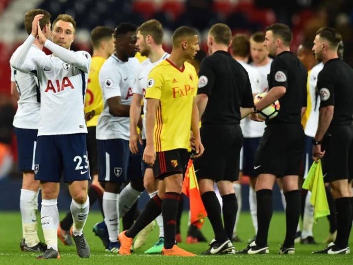 Tottenham supera al Watford (2-0) y se aferra a su puesto de Champions
