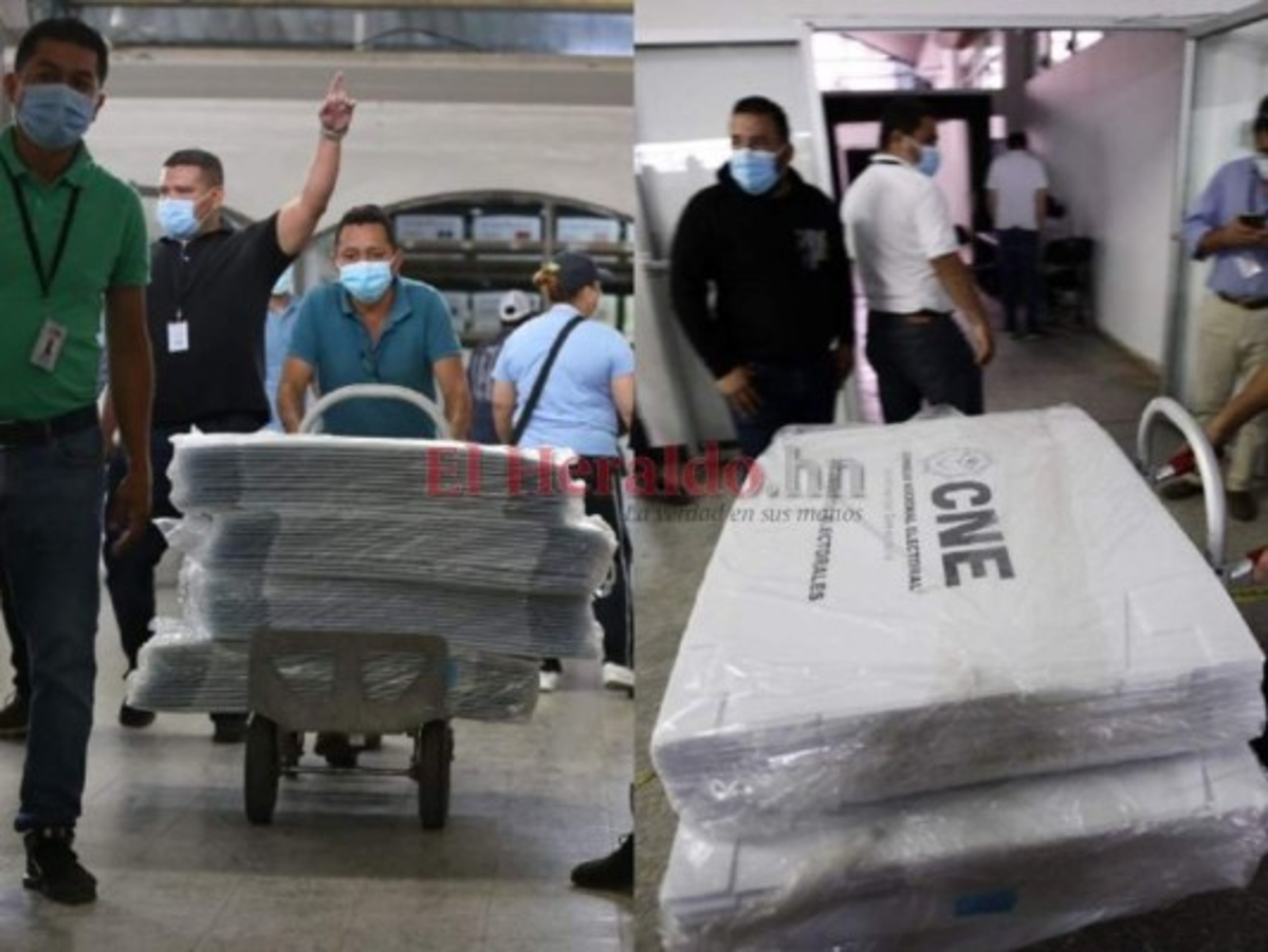 Avanza preparación de maletas electorales para ser distribuidas en diferentes puntos de Honduras (FOTOS)