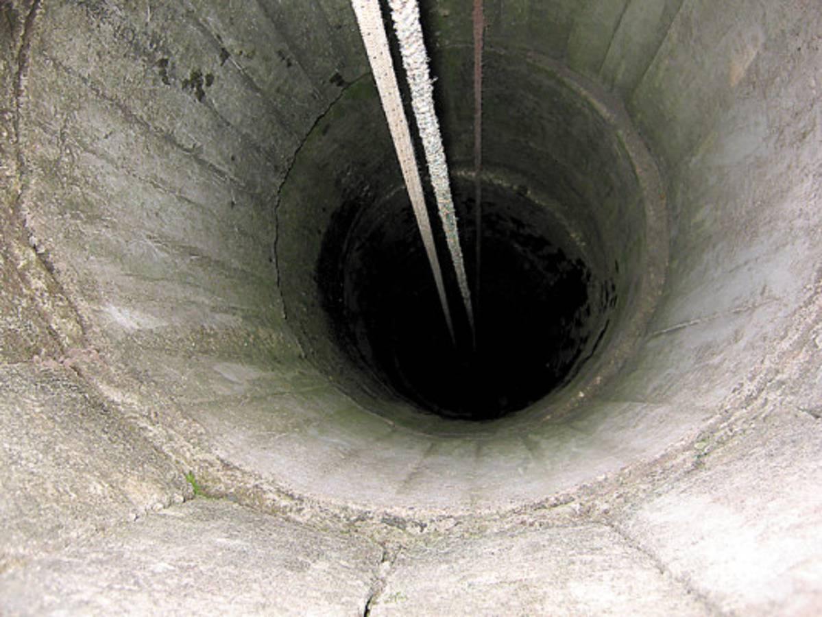 Dramático rescate de tres personas que quedaron atrapadas en un pozo