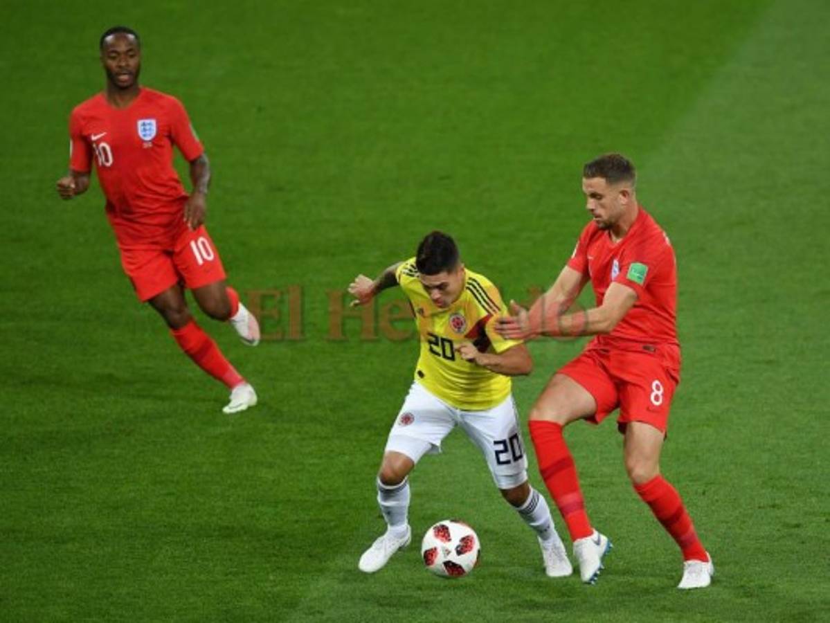 Inglaterra clasifica a cuartos de final tras vencer a Colombia en penales