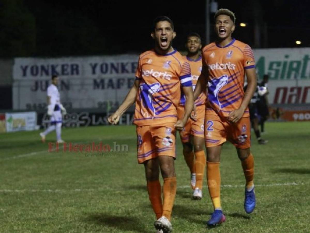 Lobos UPNFM se lleva el triunfo en visita al Honduras Progreso