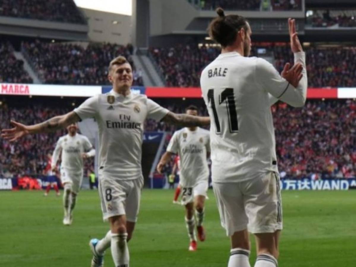 La Liga de España denuncia a Gareth Bale por su 'corte de mangas' ante el Atlético