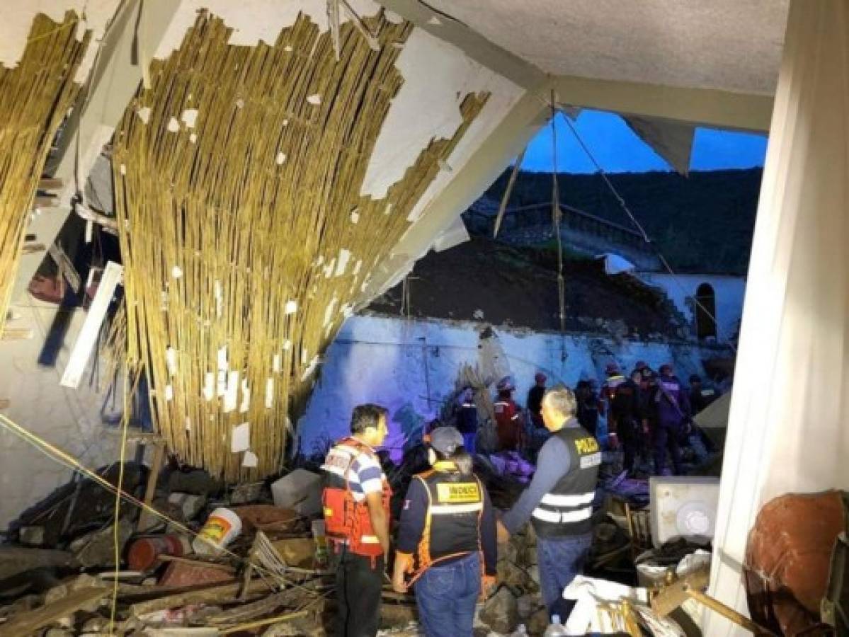 Al menos 15 muertos deja deslave sobre hotel donde celebraban boda en Perú